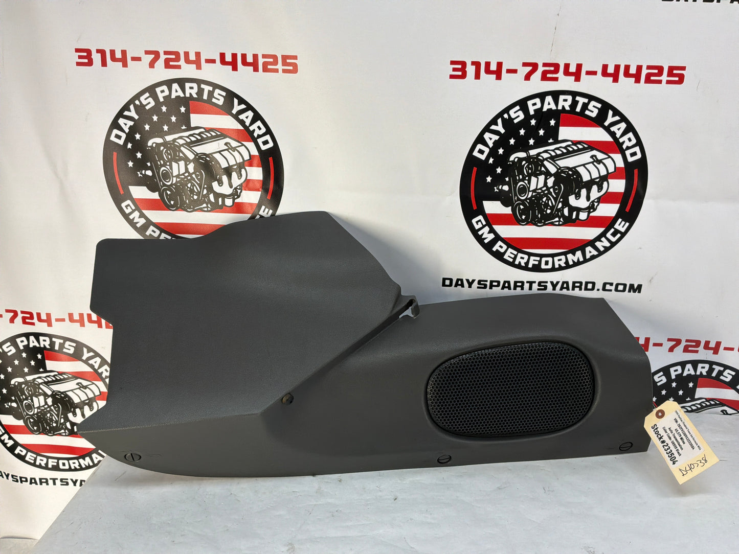 1999 Pontiac Firebird Trans Am Formula WS6 RH Passenger Rear Hatch Cargo Trunk Side Panel Trim Ebony OEM