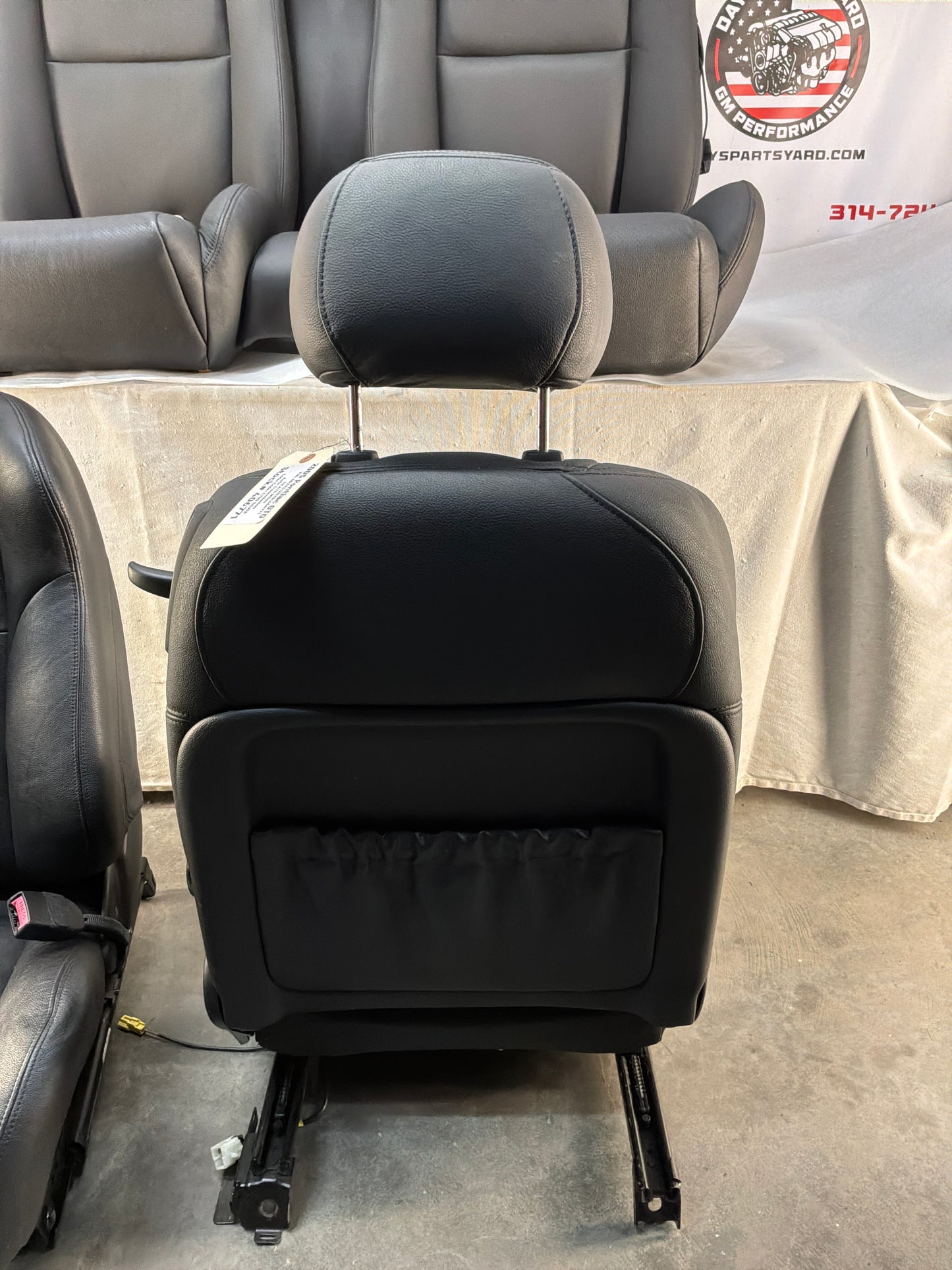 2005 Pontiac GTO Black Leather Front and Rear Seats Set OEM