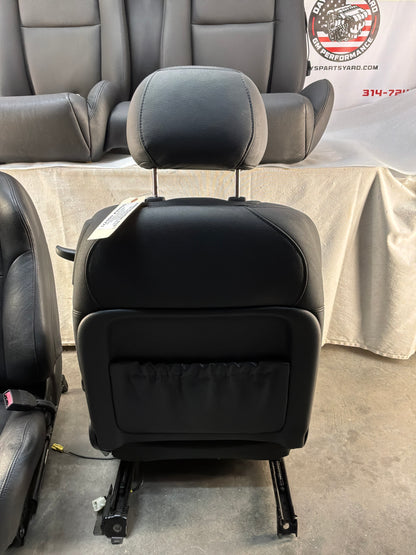 2005 Pontiac GTO Black Leather Front and Rear Seats Set OEM