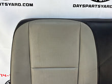 2011 Chevy Camaro SS Rear Upper Seat Titanium Leather OEM