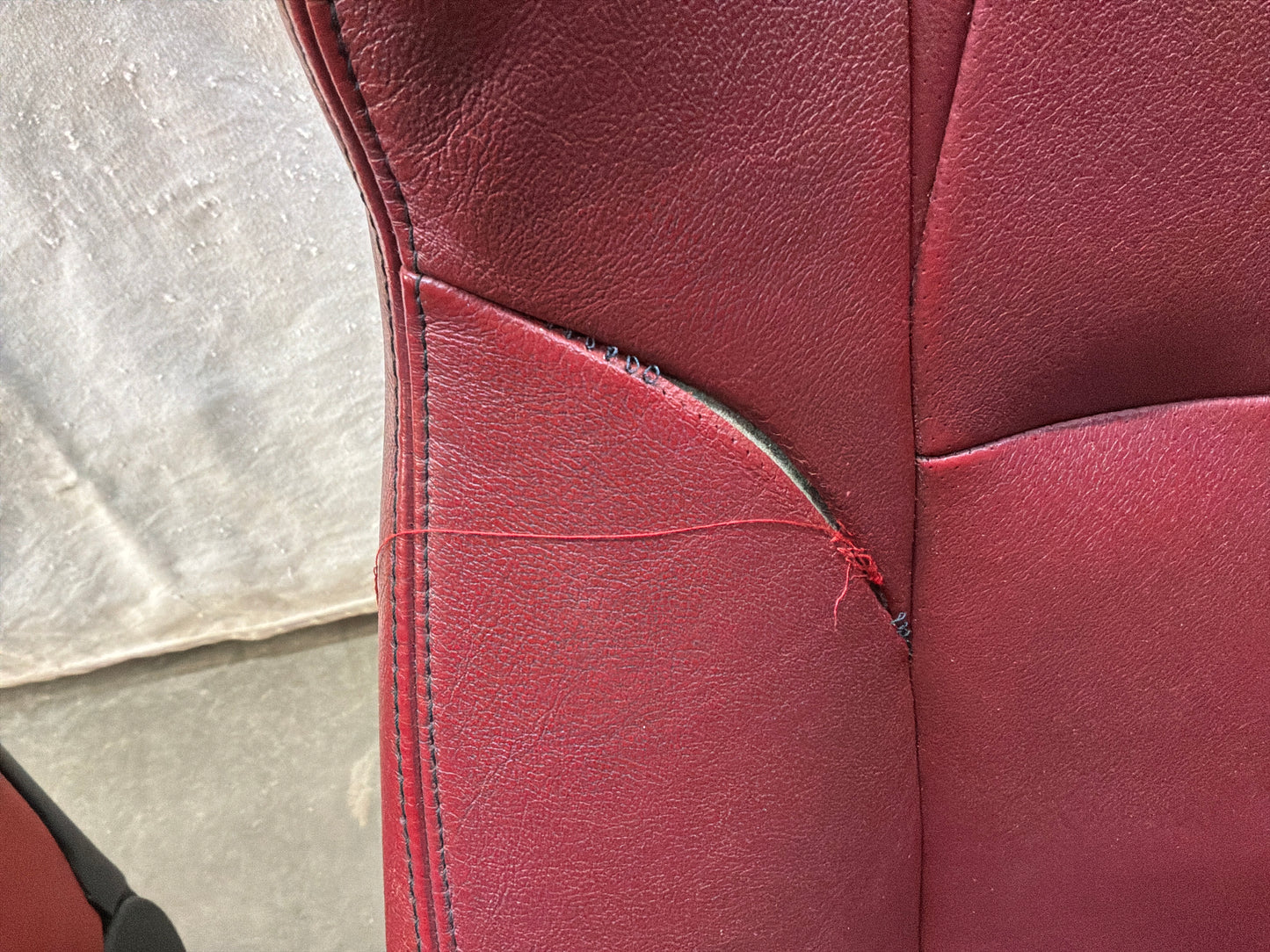 2004 Pontiac GTO Red Leather Seats Fronts and Rears OEM