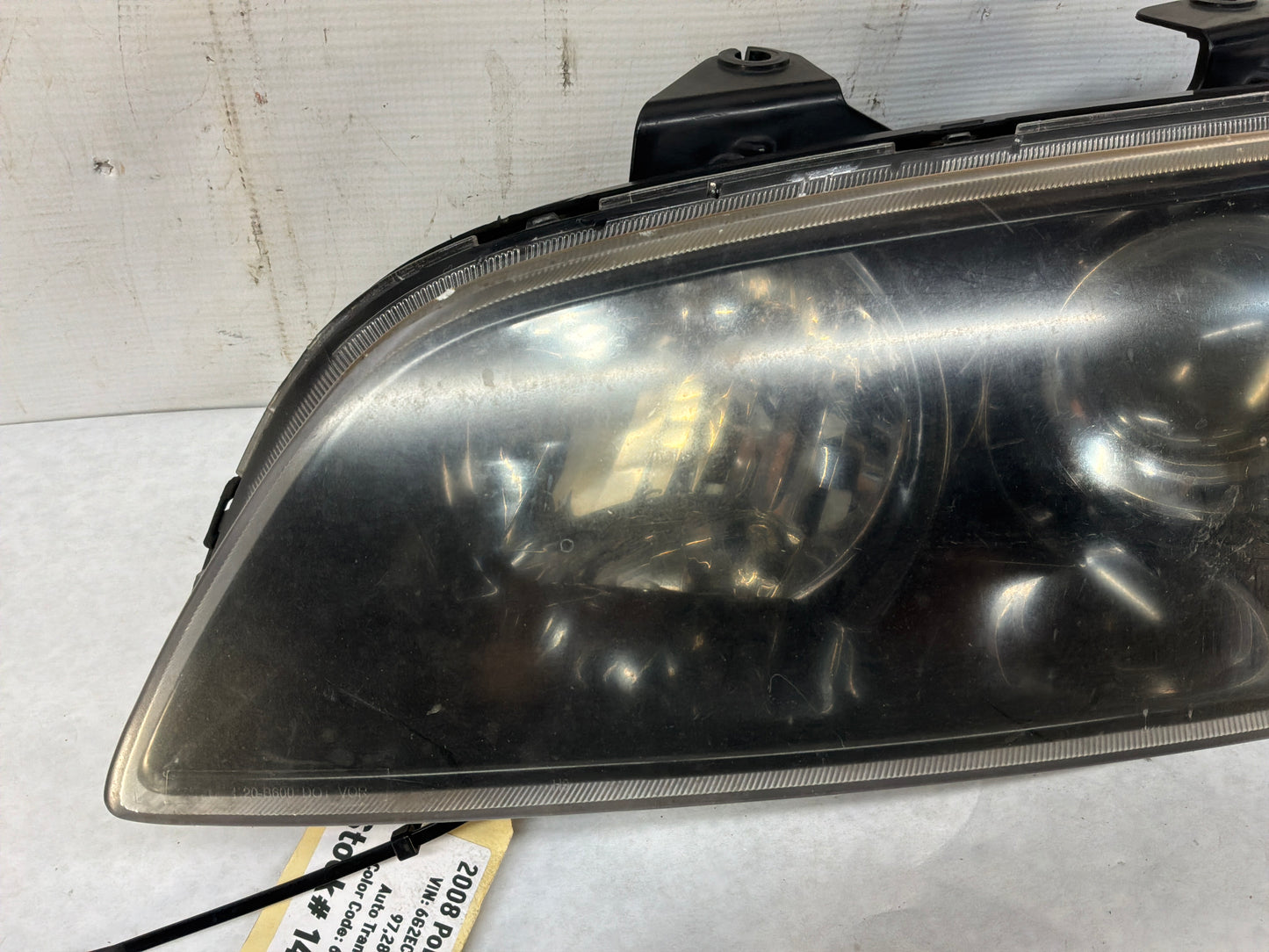 2008 Pontiac G8 GT LH Driver Headlights Head Light Lamps OEM