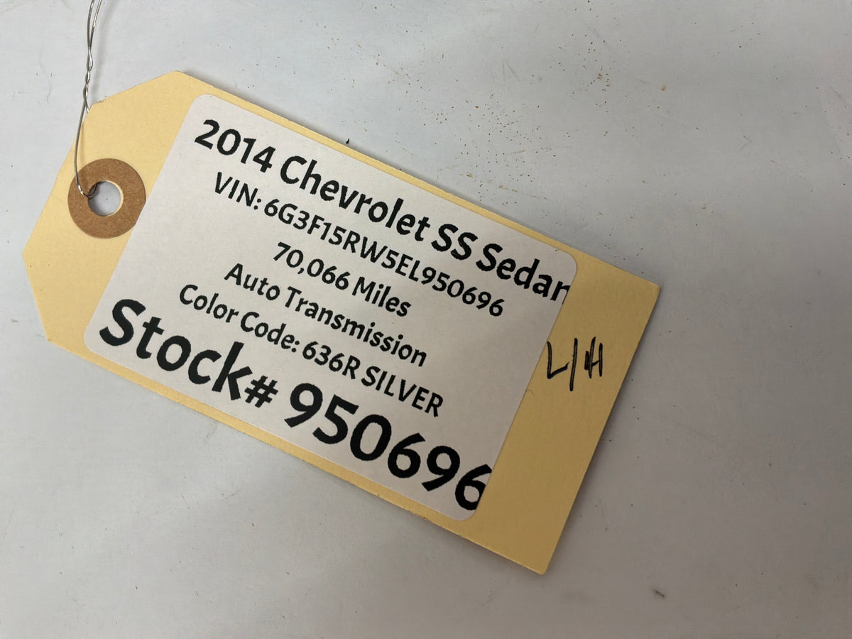 2014 Chevy SS Sedan LH Driver Front Interior Kick Plate Panel Trim Sill OEM