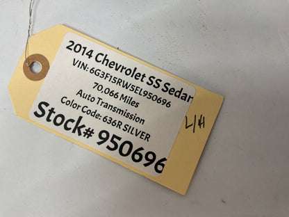 2014 Chevy SS Sedan LH Driver Front Interior Kick Plate Panel Trim Sill OEM