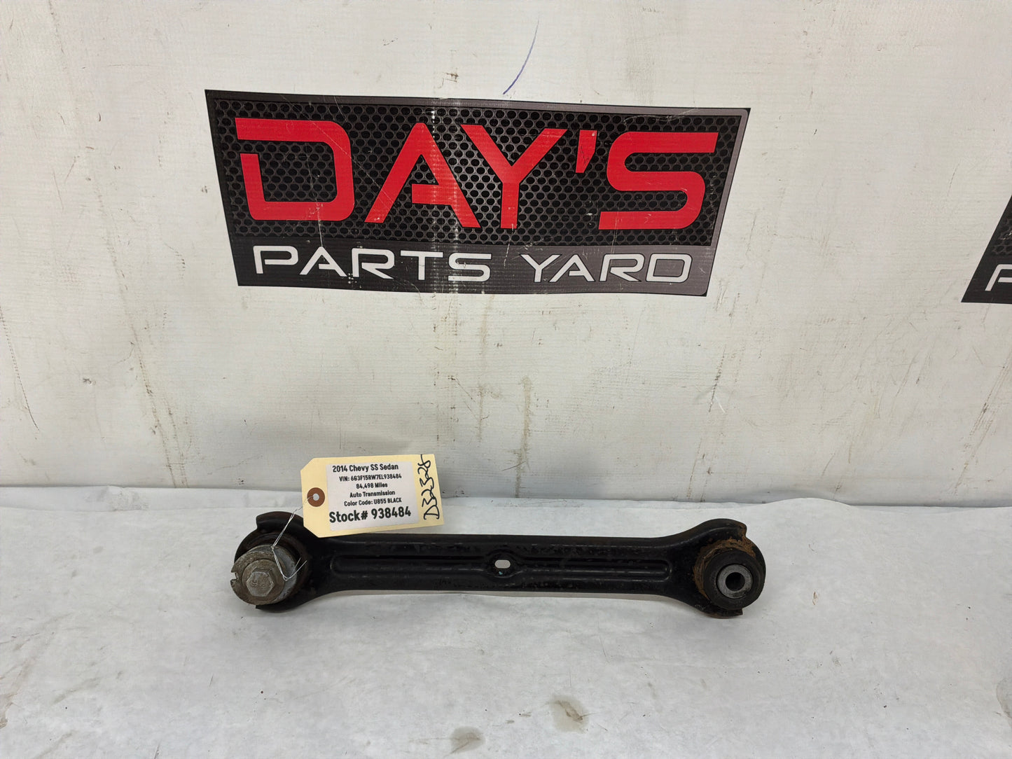 2014 Chevrolet SS Sedan RH Passenger Rear Trailing Control Arm Drag Link OEM - Day's Parts Yard
