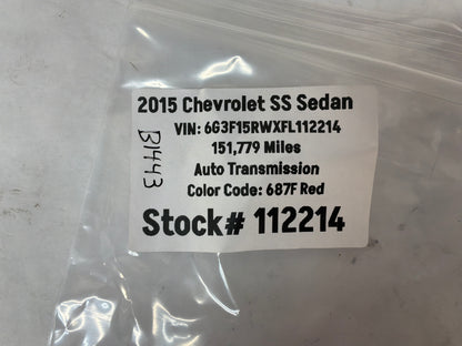 2015 Chevy SS Sedan Windshield Lane Departure Camera Module Bracket OEM