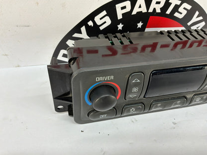 2002 Chevy Corvette Convertible Dual Zone Temperature HVAC Dash Climate Control Unit Switch Panel OEM