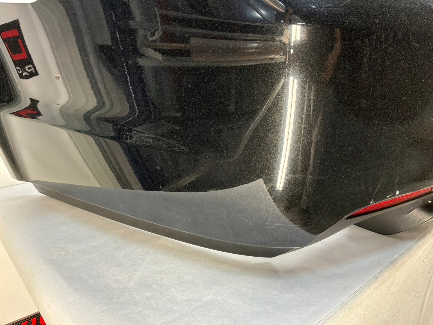 2008 Pontiac G8 GT Rear Bumper Cover w/ Valance Black OEM