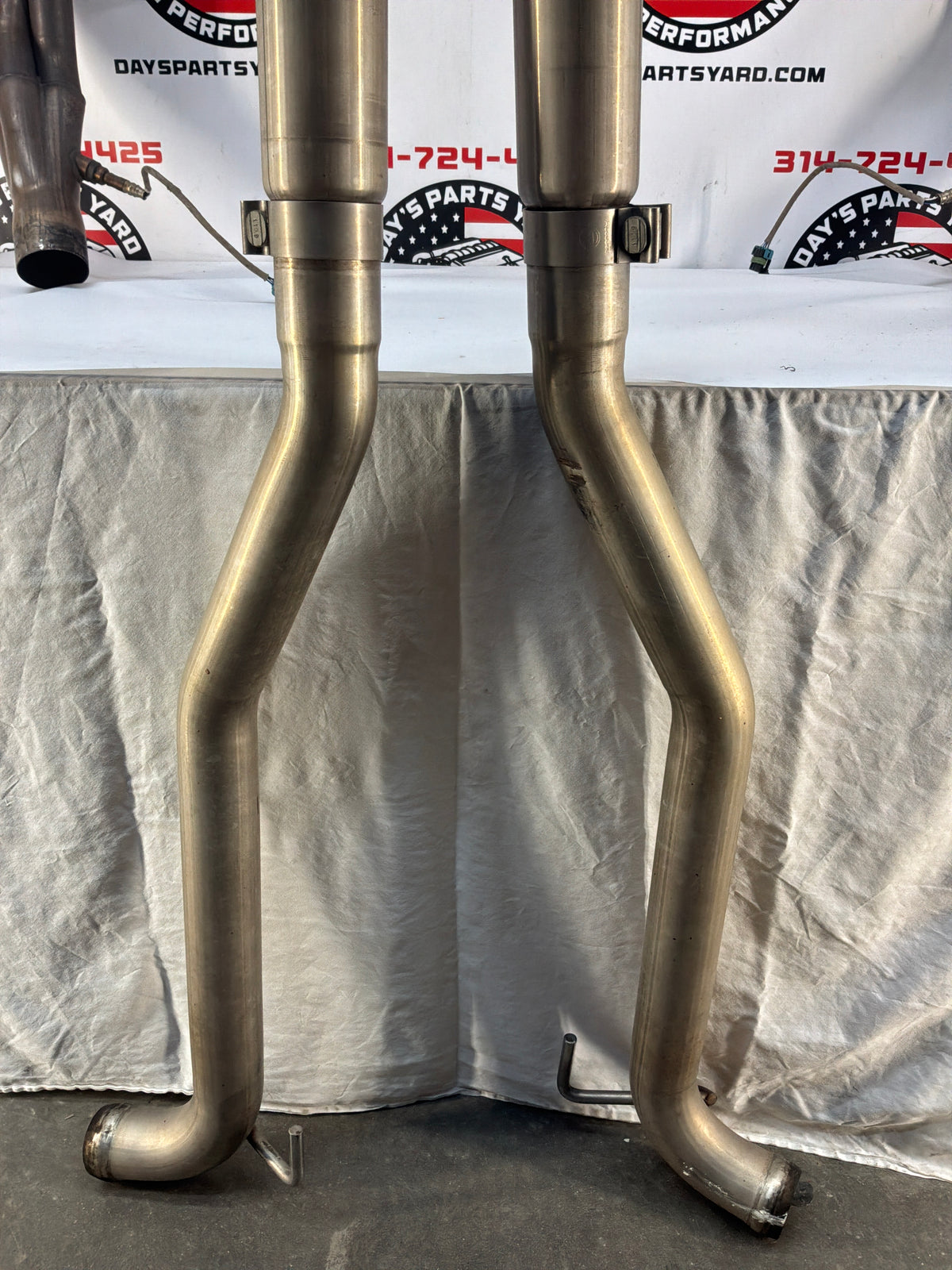 2014 Chevy SS Sedan American Racing Long Tube Exhaust Headers w/ Catted X Pipe