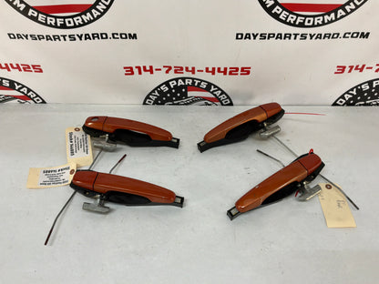 2008 Pontiac G8 Base Exterior Door Handles Set Orange OEM