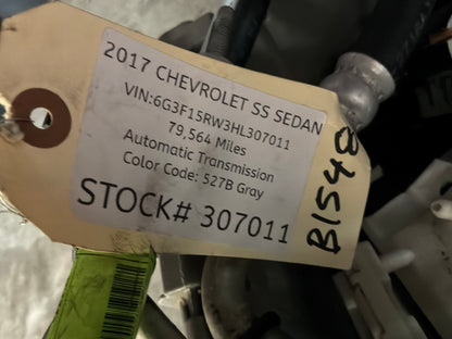 2017 Chevy SS Sedan AC A/C Air Conditioner Evaporator Manifold Hoses Lines Tubes OEM