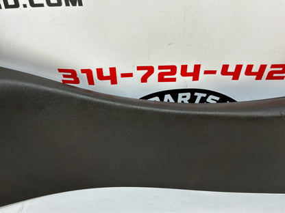 2007 Chevy C6 Corvette Convertible LH Driver Interior Lower B Lock Pillar Trim Molding OEM