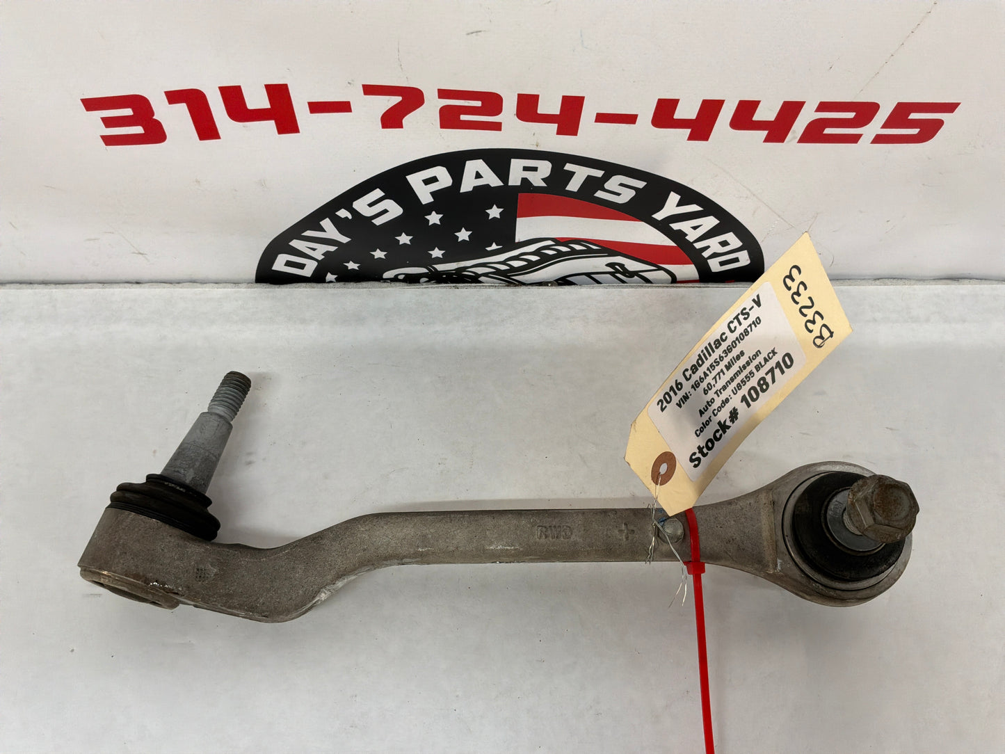 2016 Cadillac CTS-V RH Passenger Front Lower Control Arm OEM
