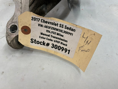 2017 Chevy SS Sedan LH Driver Front Suspension Spindle Hub Knuckle Wheel Bearing OEM