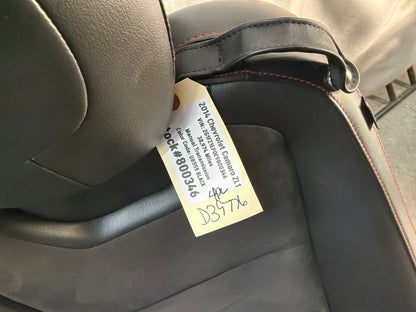 2014 Chevy Camaro ZL1 Seats Front and Rears Black Leather Suede OEM
