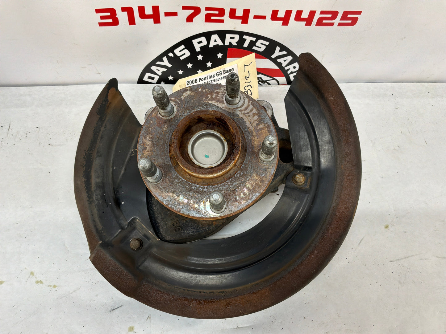 2008 Pontiac G8 Base RH Passenger Front Suspension Spindle Knuckle Hub Assembly OEM