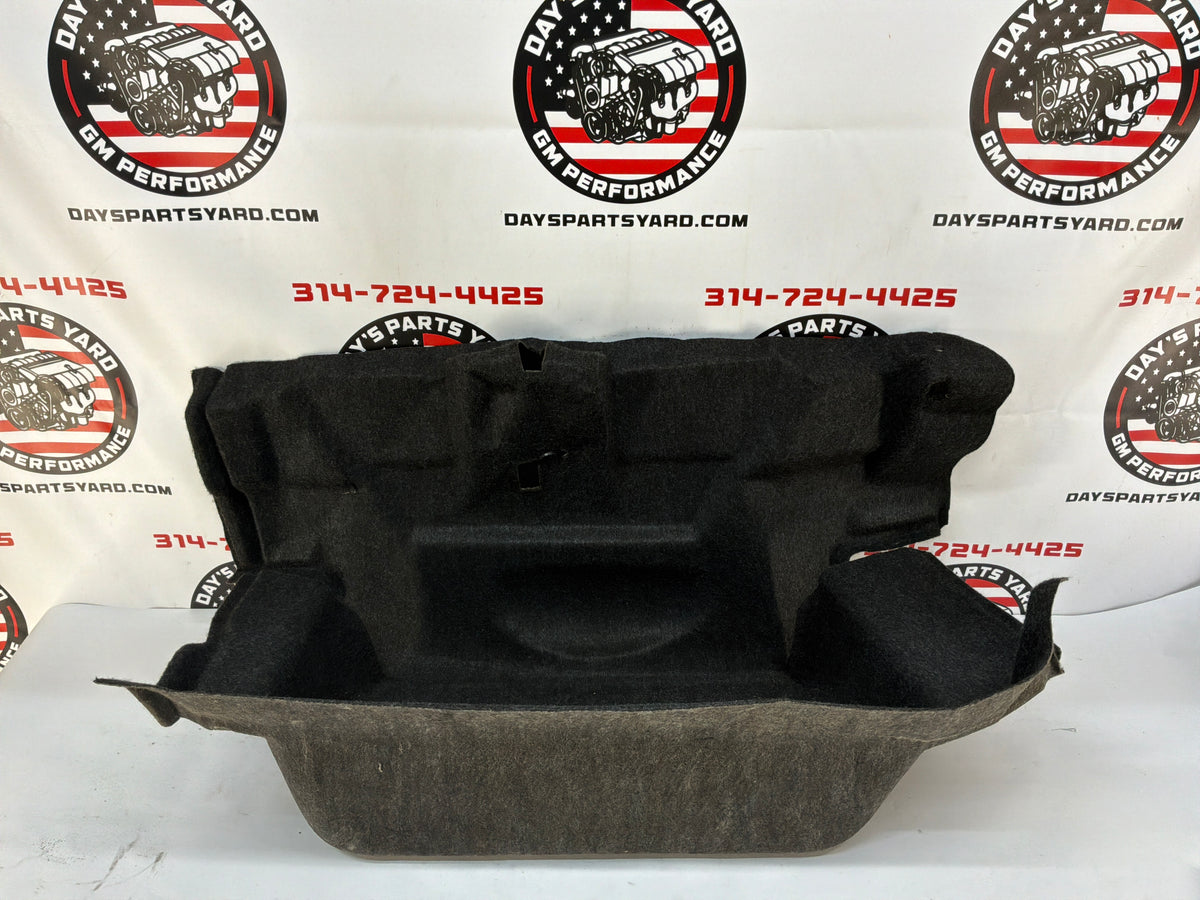 2002 Chevy Camaro Rear Cargo Trunk Storage Carpet Liner Floor Mat OEM