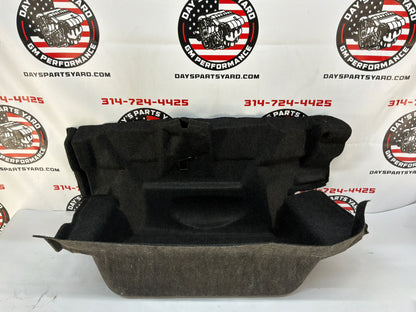 2002 Chevy Camaro Rear Cargo Trunk Storage Carpet Liner Floor Mat OEM