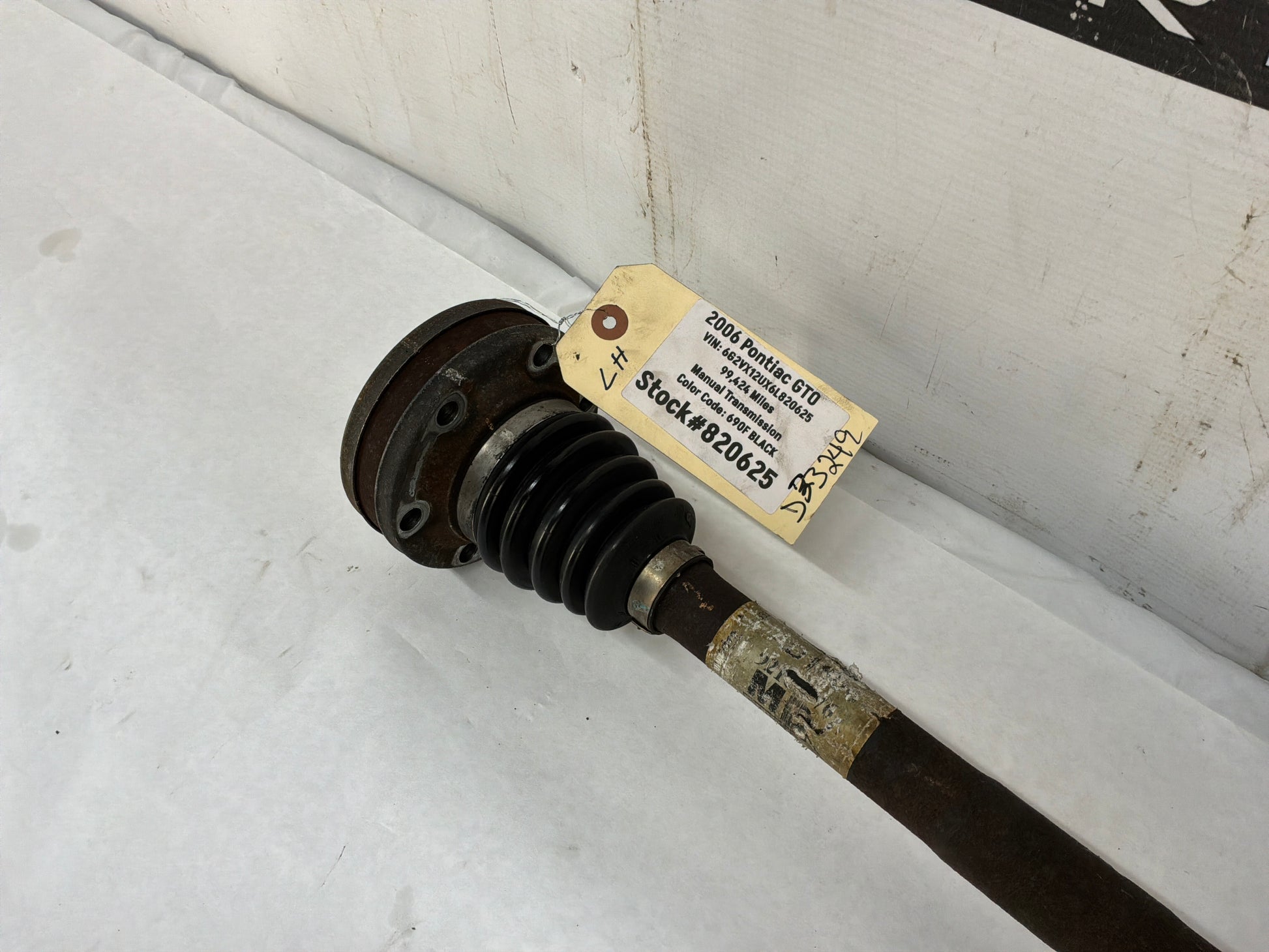 Axle - Day's Parts Yard