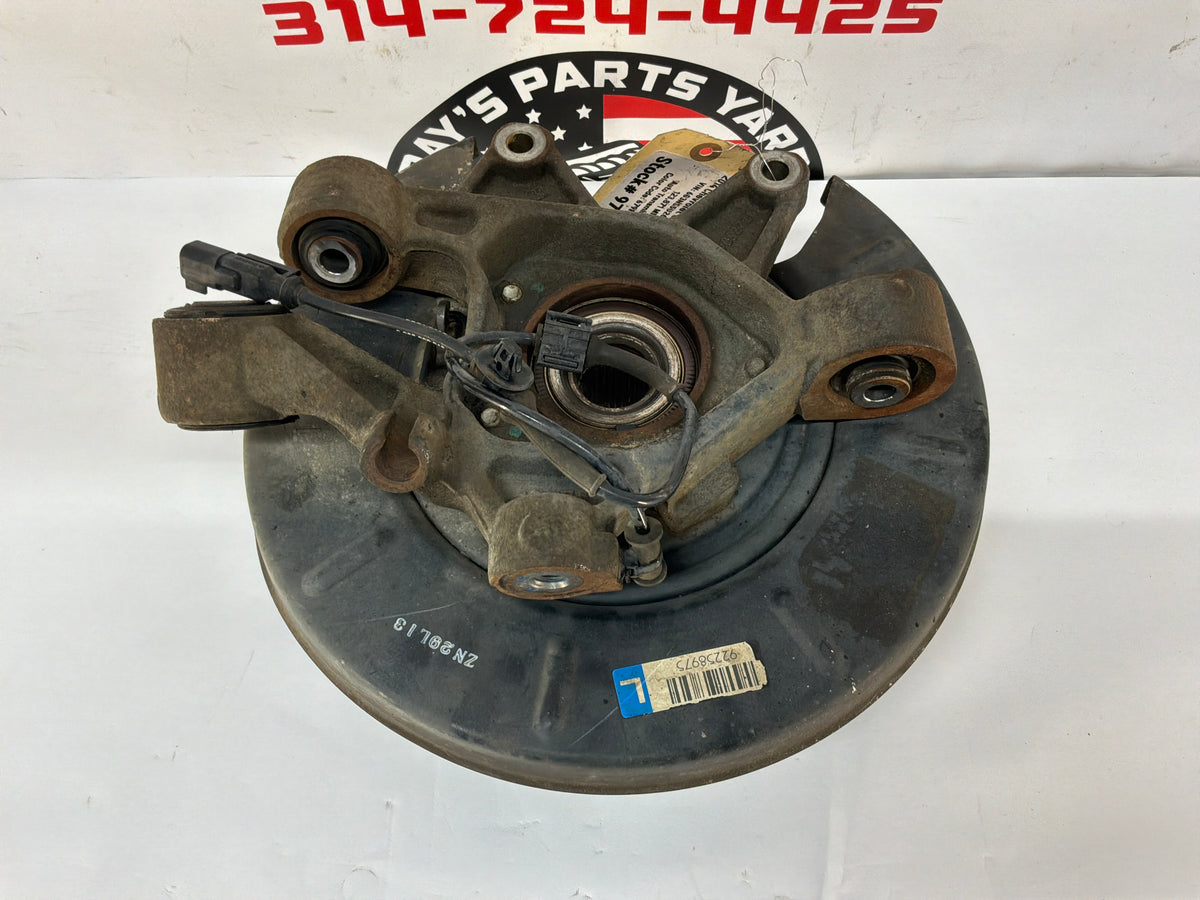 2014 Chevy Caprice PPV LH Driver Rear Suspension Spindle Knuckle Hub Assembly OEM