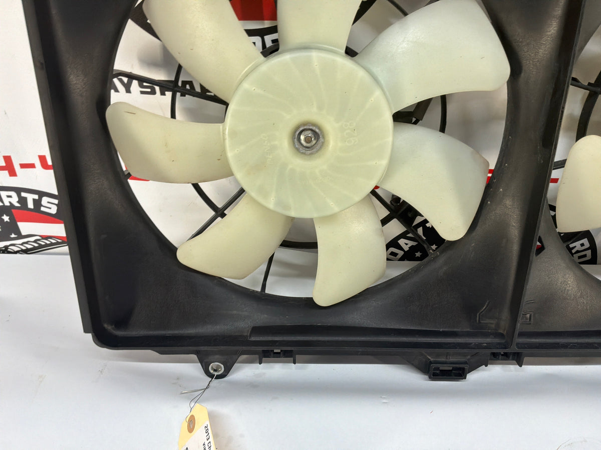 2013 Chevy Camaro ZL1 Dual Radiator Cooling Fans Assembly OEM