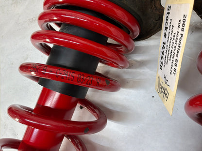 2008 Pontiac G8 GT Pedder Sports Ryder Suspension Struts Front and Rear