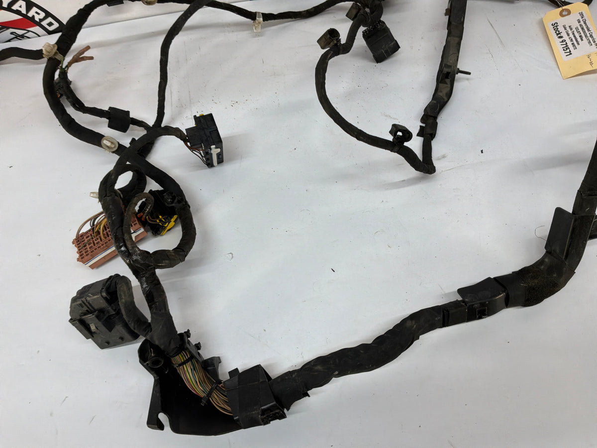 2014 Chevy Caprice PPV Fire Wall Front Chassis Engine Bay Wire Wiring Harness OEM