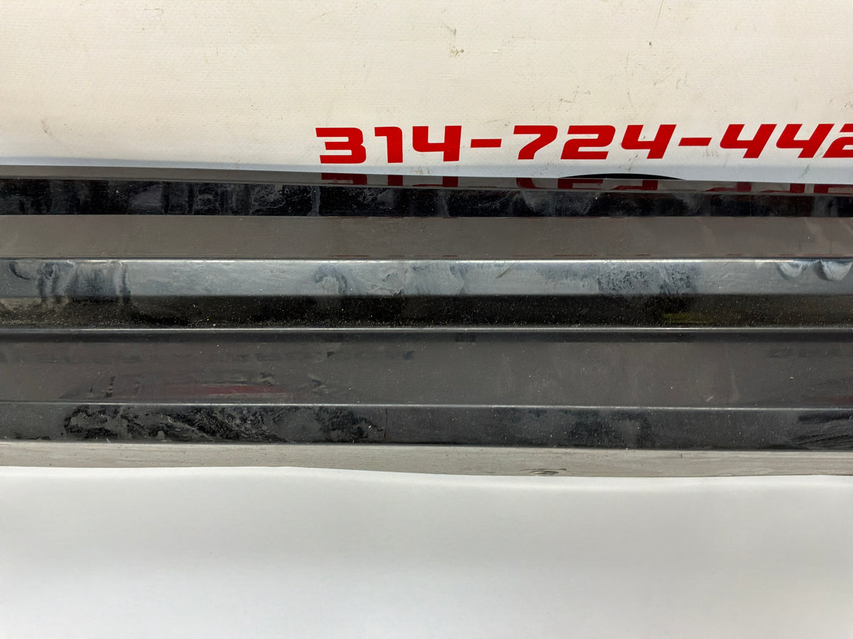 2009 Cadillac CTS-V LH Driver Rocker Molding Side Skirt Panel Black OEM