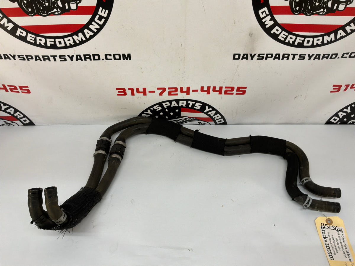 2017 Chevy SS Sedan HVAC Heater Core Hose Lines Tubes OEM
