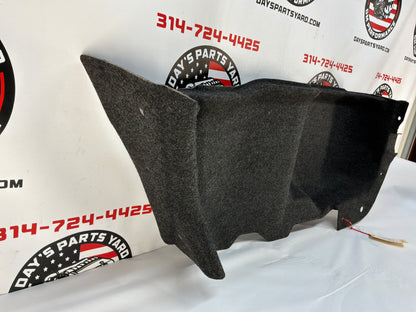 2009 Cadillac CTS-V RH Passenger Interior Quarter Trunk Carpet Felt Liner Trim OEM
