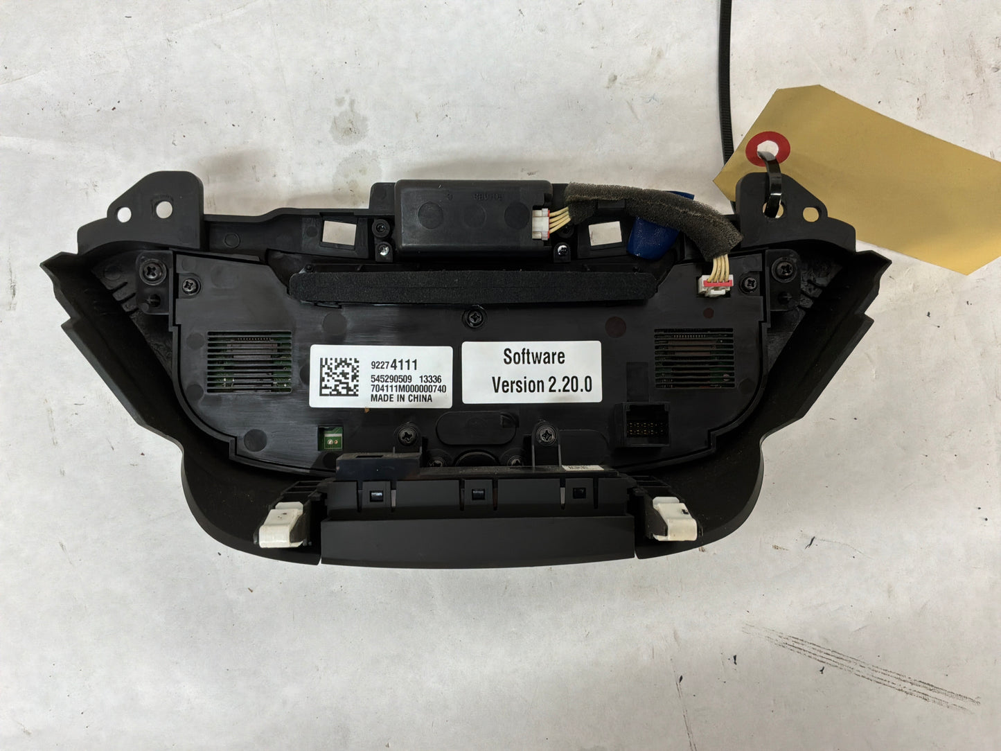 2014 Chevy Caprice PPV HVAC Heat & A/C Controls Unit Panel Buttons OEM