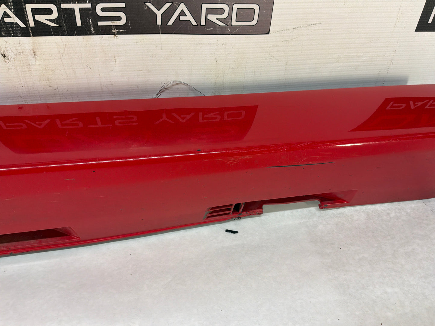 2015 Chevy SS Sedan RH Passenger Rocker Molding Side Skirt Panel Trim Red OEM