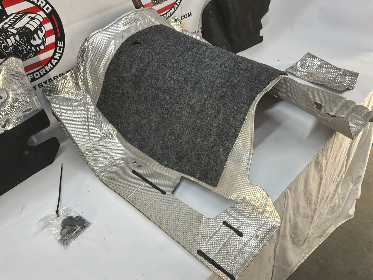 2014 Chevy SS Sedan Firewall Transmission Tunnel Heat Shield Felt Covers OEM