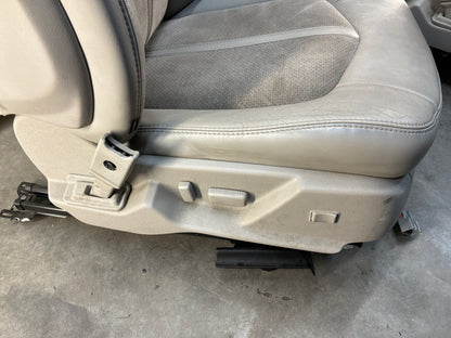 2009 Cadillac CTS-V Seats Fronts and Rears Leather and Suede OEM Titanium