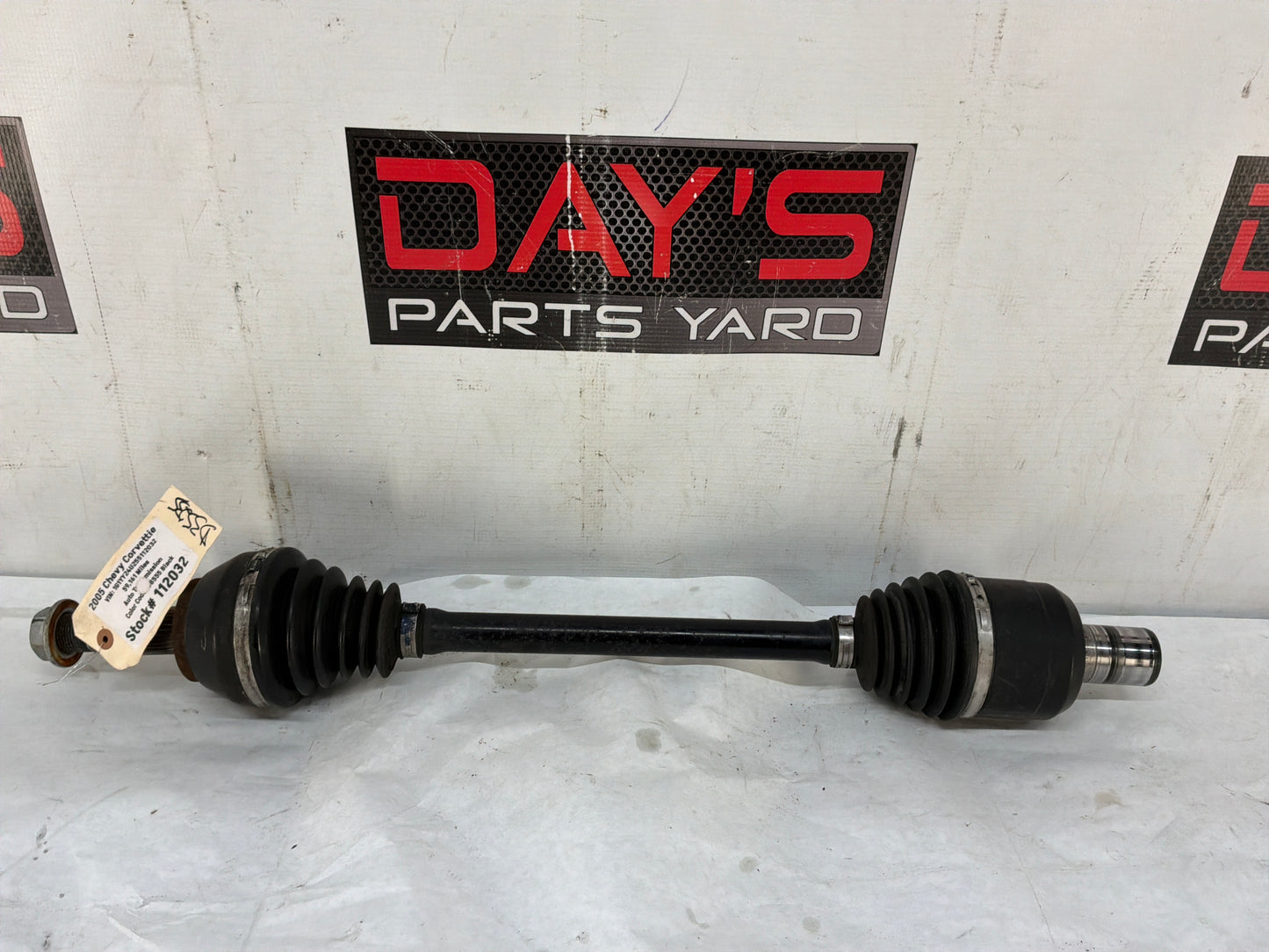 Lh axle - Day's Parts Yard