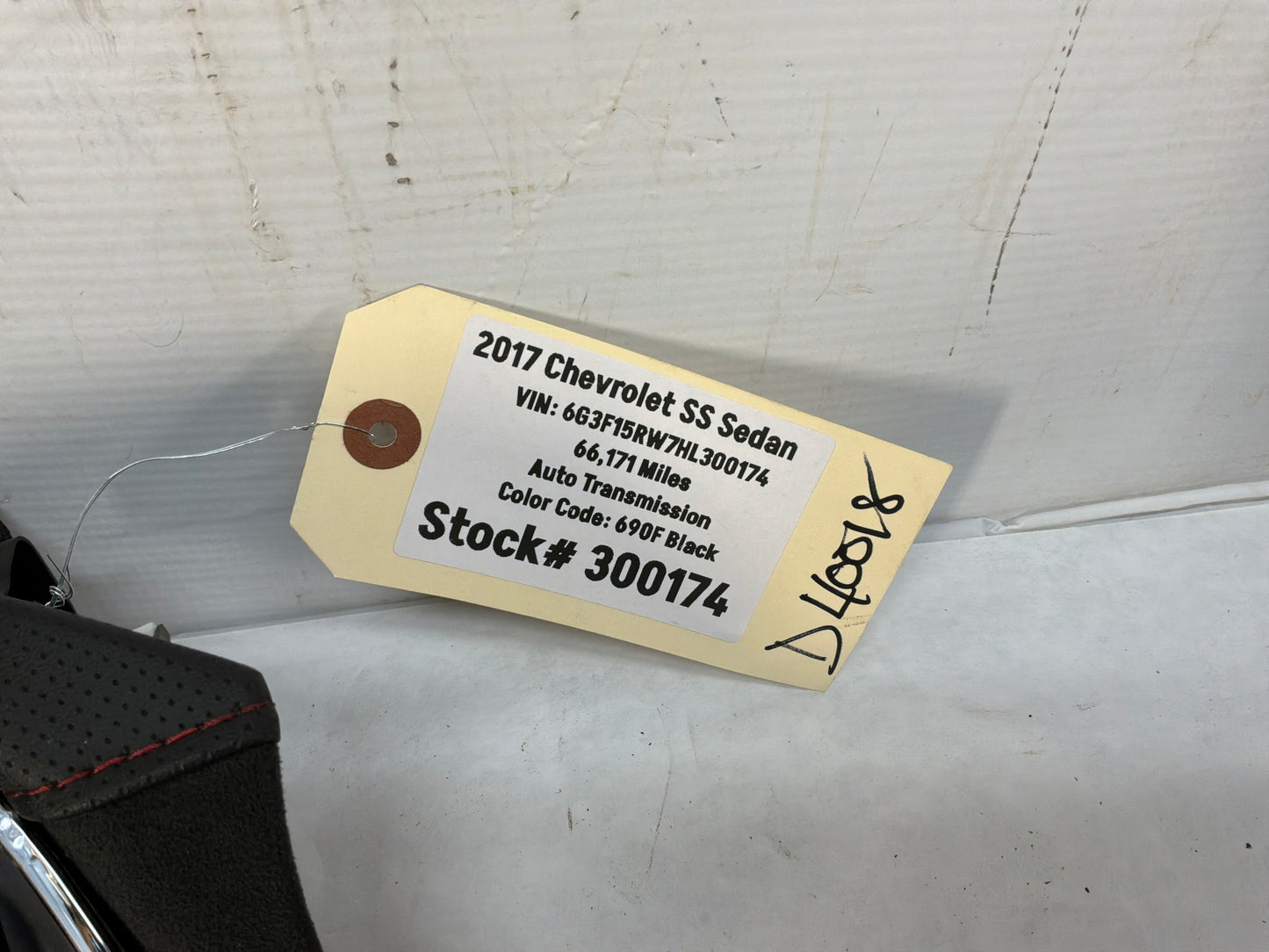 2017 Chevy SS Sedan LH Driver Suede Dash Vent Trim Panel OEM