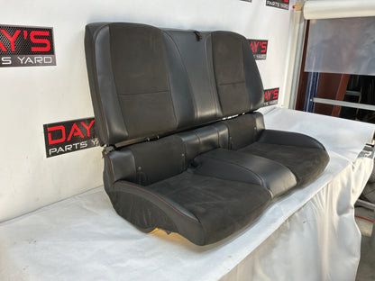 2014 Chevy Camaro ZL1 Seats Front and Rears Black Leather Suede OEM