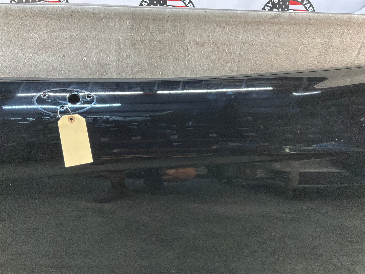 2007 Chevy C6 Corvette Convertible LH Driver Exterior Front Door Black OEM