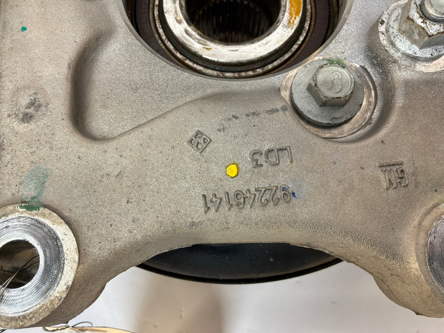2015 Chevy Camaro SS 1LE LH Driver Rear Spindle Knuckle Hub Wheel Bearing OEM