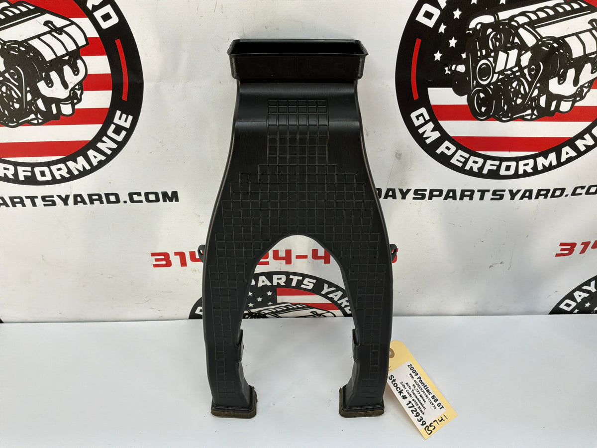 2009 Pontiac G8 GT HVAC Rear Floor Center Console Air Vent Duct Horse Shoe OEM - Day's Parts Yard