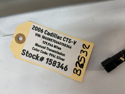 2006 Cadillac CTS-V Sun Visors