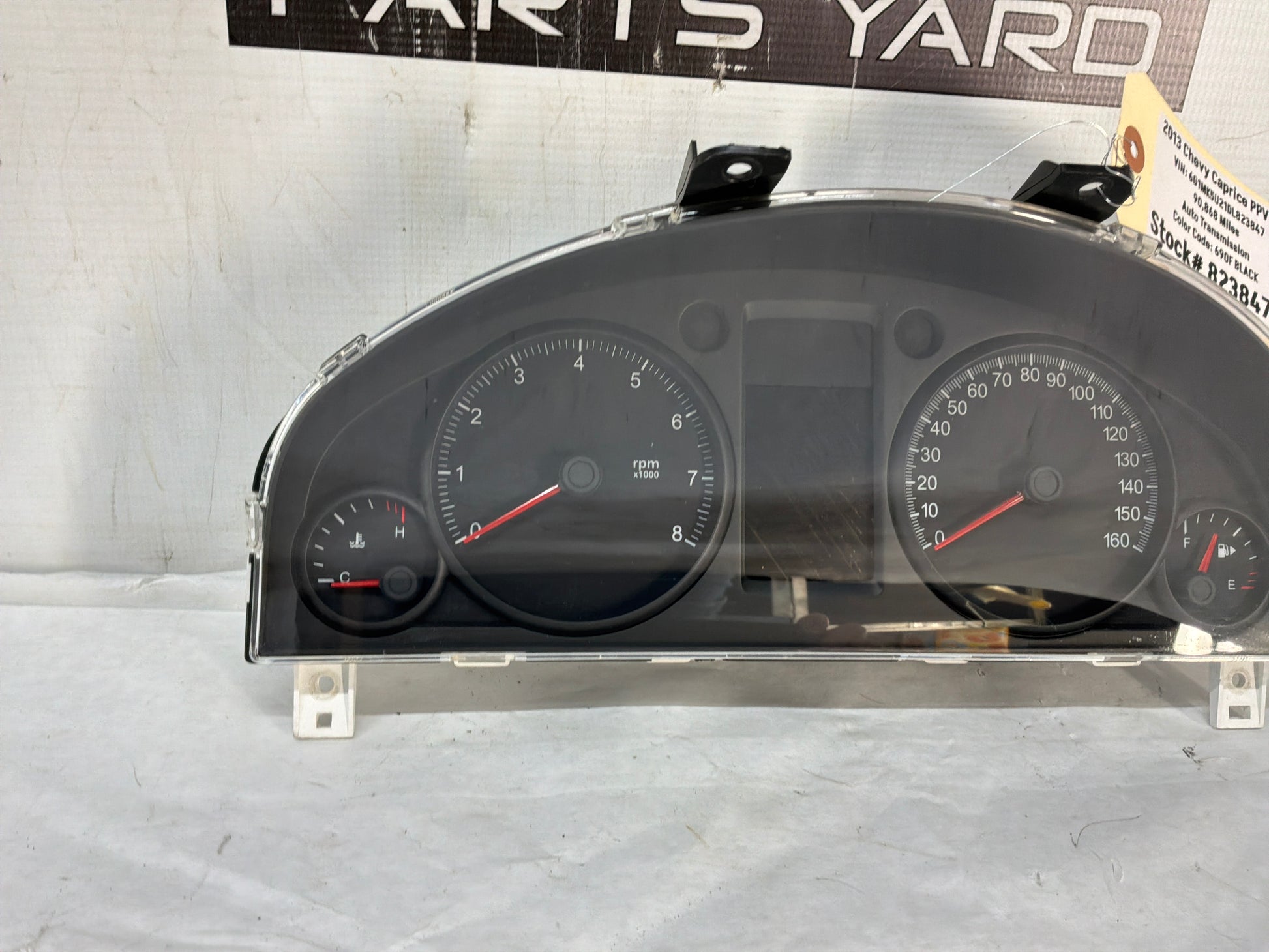 2013 Chevy Caprice PPV Gauge Cluster Speedometer Instrument Panel  OEM - Day's Parts Yard