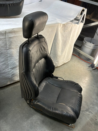 2002 Pontiac Trans Am WS6 Fronts and Rears Black Leather Seats OEM