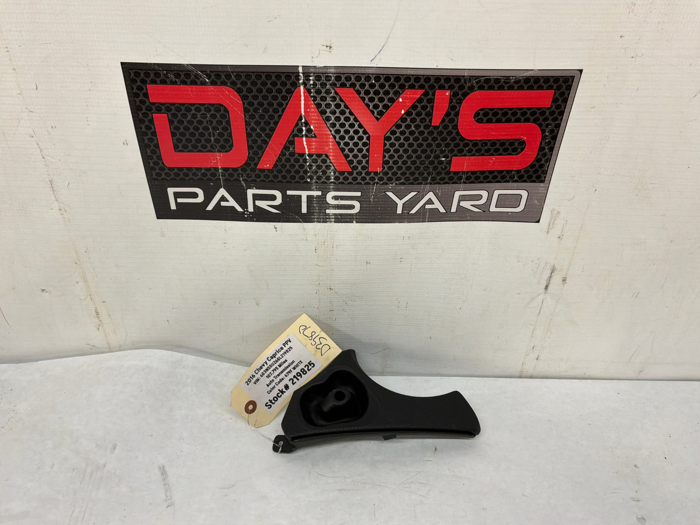 2016 Chevy Caprice PPV Dash Shifter Trim Insert Panel OEM