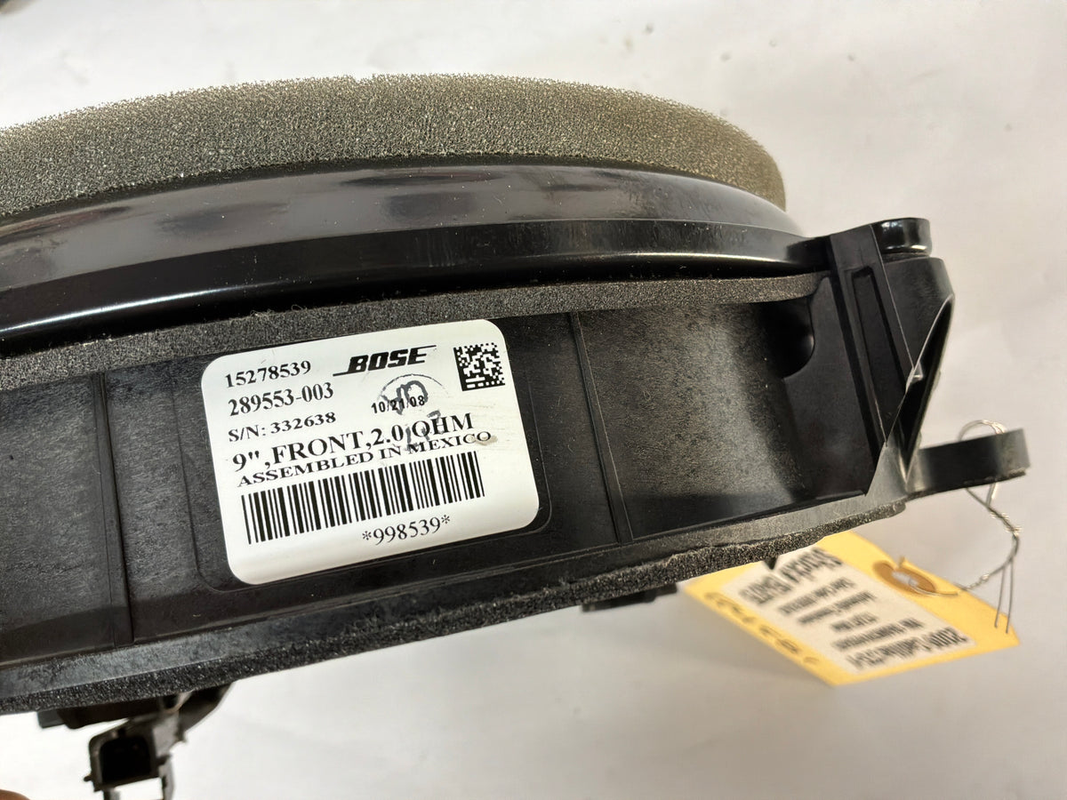 2009 Cadillac CTS-V RH & LH Front Door Bose Speakers OEM