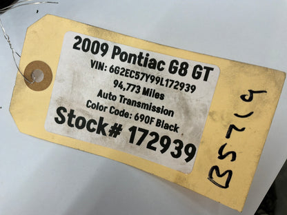 2009 Pontiac G8 GT Exhaust Muffler Hanger Bracket Mount Bushing OEM - Day's Parts Yard