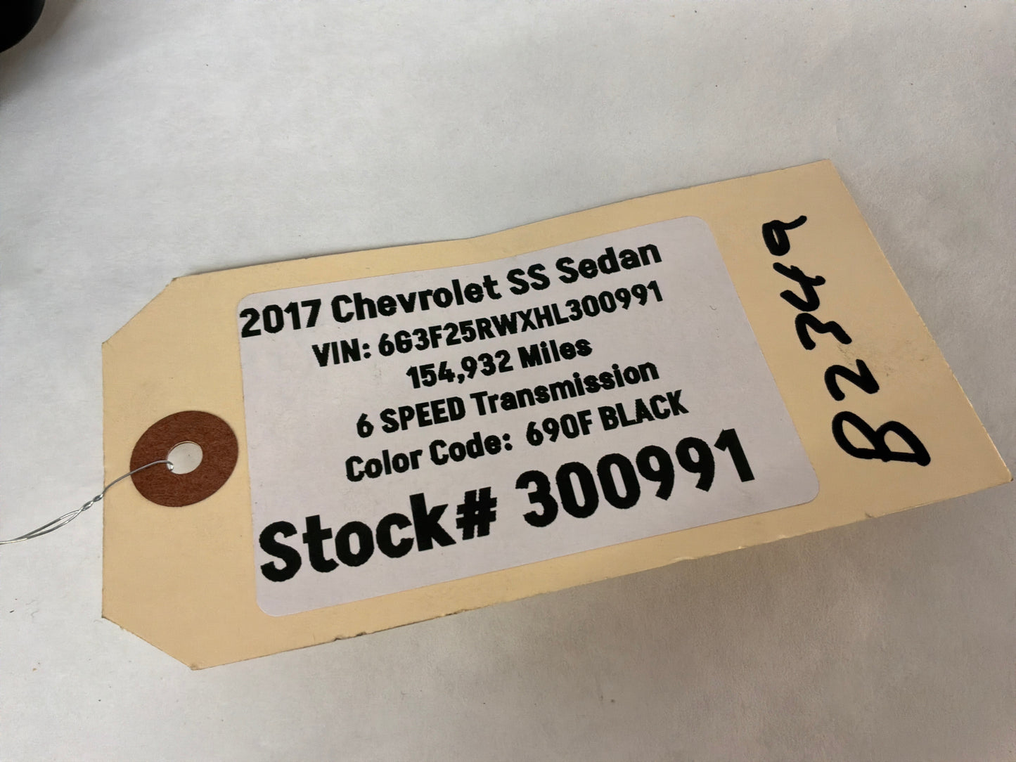 2017 Chevy SS Sedan Exterior Door Handles Set OEM