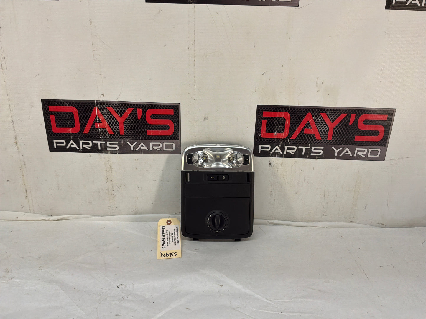 2008 Pontiac G8 GT Overhead Console Roof Dome Light Sunroof Switch Assembly OEM