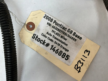 2008 Pontiac G8 Base Engine Battery Positive Cable Wire Wiring Harness OEM