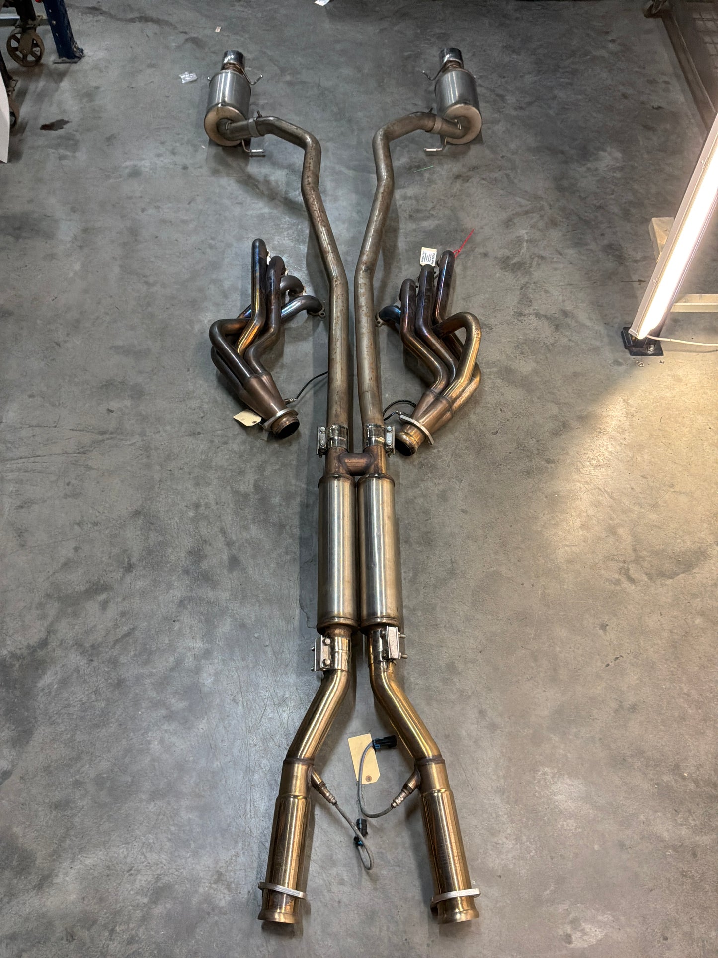 2006 Cadillac CTS-V Kooks Long Tube Headers Corsa Cat Back Exhaust
